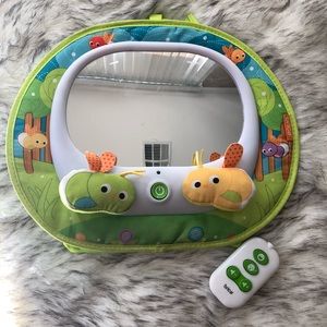 car baby mirror with light